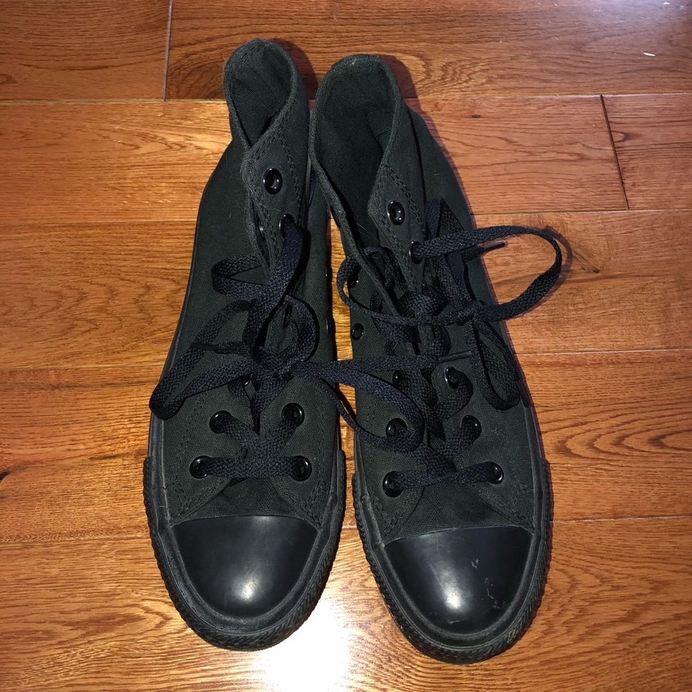 Black High Top Converse